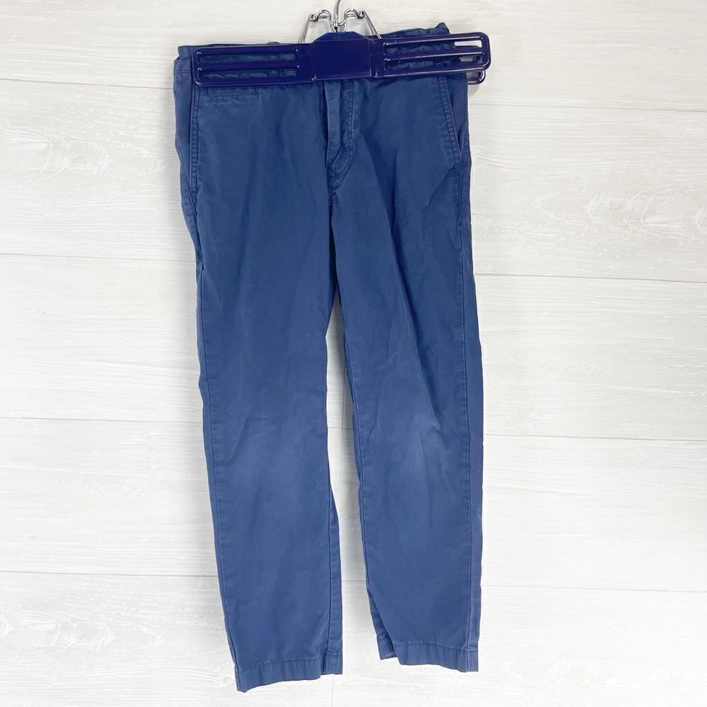 Burberry Children Cotton Slim Fit Khaki Pants